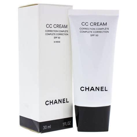 chanel cc cream complete correction spf 50 30ml|Chanel cc cream 60 beige.